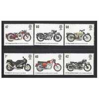 Great Britain 2005 Motorcycles Set of 6 Stamps SG2548/53 MUH 