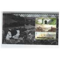 Great Britain 2006 Isambard Kingdom Brunel Birth Bicentenary/Box Tunnel Booklet Pane of 3 Stamps SG2608a MUH 