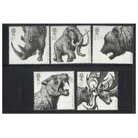 Great Britain 2006 Ice Age Animals Set of 5 Stamps SG2615/19 MUH 