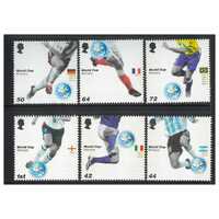 Great Britain 2006 World Cup Football Championship Germany Set of 6 Stamps SG2628/33 MUH 