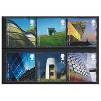 Great Britain 2006 Modern Architecture Set of 6 Stamps SG2634/39 MUH 