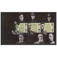Great Britain 2006 150th Anniversary of the Victoria Cross/Corporal Agansing Rai Booklet Pane of 3 Stamps SG2659b MUH 