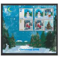 Great Britain 2006 Christmas Mini Sheet of 6 Stamps SG MS2684 MUH 