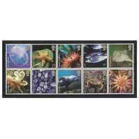 Great Britain 2007 Sea Life Set of 10 Stamps SG2699/708 MUH 