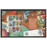 Great Britain 2008 Ian Fleming Birth Centenary/Casino Royale Booklet Pane of 3 Stamps SG2797a MUH 