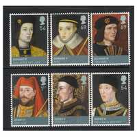 Great Britain 2008 Kings & Queens 1st Issue/Houses of Lancaster & York Set of 6 Stamps SG2812/17 MUH 