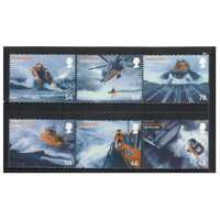 Great Britain 2008 Rescue at Sea Set of 6 Stamps SG2825/30 MUH 