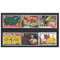 Great Britain 2008 Posters for Carry On & Hammer Horror Films Set of 6 Stamps SG2849/54 MUH 