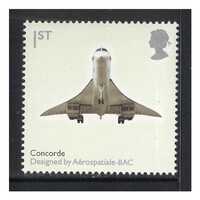 Great Britain 2009 British Design Classics 1st Issue/Concorde Single Stamp SG2891 MUH 