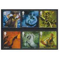 Great Britain 2009 Mythical Creatures Set of 6 Stamps SG2944/49 MUH 