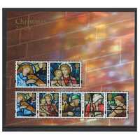 Great Britain 2009 Christmas/Stained Glass Windows Mini Sheet of 7 Stamps SG MS2998 MUH 