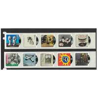 Great Britain 2010 Classic Album Covers (1st Issue) Set of 10 Stamps Self-adhesive SG2999a/3008a MUH 