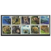 Great Britain 2010 Action for Species 4th Series/Mammals Set of 10 Stamps SG3054/63 MUH 