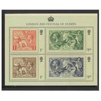 Great Britain 2010 London Festival of Stamps & Centenary of Accession of KGV Mini Sheet SG MS3072 MUH 