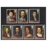 Great Britain 2010 Kings & Queens 4th Issue House of Stuart Set of 7 Stamps SG3087/93 MUH 