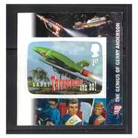 Great Britain 2011 F.A.B. The Genius of Gerry Anderson Thunderbird Booklet Stamp Self-adhesive SG3143 MUH 