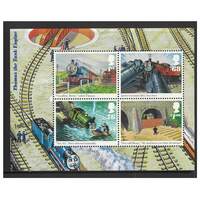 Great Britain 2011 Thomas the Tank Engine Mini Sheet of 4 Stamps SG MS3193 MUH 