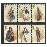 Great Britain 2012 Birth Bicentenary of Charles Dickens Set of 6 Stamps SG3330/35 MUH 
