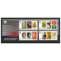 Great Britain 2013 The London Underground 150th Anniversary Mini Sheet of 4 Stamps SG MS3429 MUH 