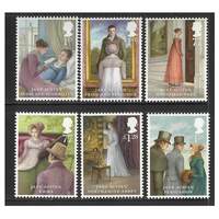 Great Britain 2013 Bicentenary of the Publication of Jane Austen's Pride and Prejudice Set of 6 Stamps SG3431/36 MUH 