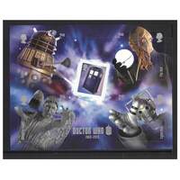 Great Britain 2013 50th Anniversary of Doctor Who Mini Sheet of 5 Stamps SG MS3451 MUH 