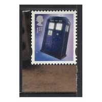 Great Britain 2013 50th Anniversary of Doctor Who 2nd Issue Tardis Single Stamp SG3452 MUH 