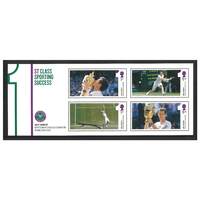 Great Britain 2013 Andy Murray - Men's Singles Champiion Wimbledon Mini Sheet of 4 Stamps SG MS3511 MUH 