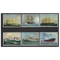 Great Britain 2013 Merchant Navy 1st Issue Set of 6 Stamps SG3519/24 MUH 