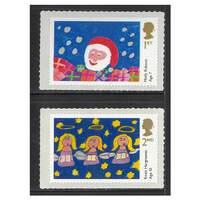 Great Britain 2013 Children's Christmas Set of 2 Stamps Self-adhesive SG3550/51 MUH 