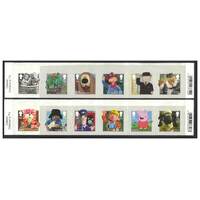 Great Britain 2014 Classic Children's TV Set of 12 Stamps Self-adhesive SG3552/63 MUH 