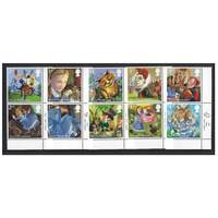 Great Britain 2015 Alice in Wonderland Set of 10 Stamps SG3658/67 MUH 
