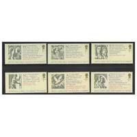Great Britain 2015 800th Anniversary of the Magna Carta Set of 6 Stamps SG3718/23 MUH 