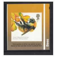 Great Britain 2015 Bees Booklet Stamp Self-adhesive SG3743 MUH 