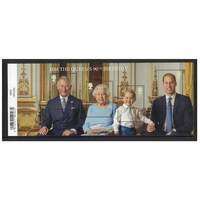 Great Britain 2016 Queen Elizabeth II 90th Birthday Mini Sheet of 4 Stamps w/Barcode SG MS3832 MUH 