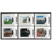 Great Britain 2016 Pink Floyd Set of 6 Self-adhesive Stamps SG3849/54 MUH 