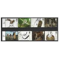 Great Britain 2017 Ancient Britain Set of 8 Stamps SG3912/19 MUH 
