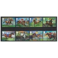 Great Britain 2017 Racehorse Legends Set of 8 Stamps SG3940/47 MUH 