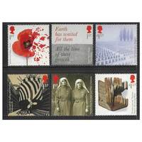 Great Britain 2017 Centenary of the First World War (4th Issue) Set of 6 Stamps SG3983/88 MUH  