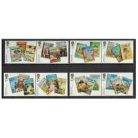 Great Britain 2017 Ladybird Books Set of 8 Stamps SG3999/4006 MUH