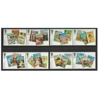 Great Britain 2017 Ladybird Books Set of 8 Stamps SG3999/4006 MUH