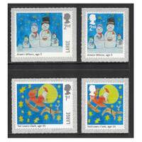 Great Britain 2017 Children's Christmas Set of 4 Stamps SG4028/31 MUH