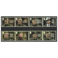 Great Britain 2018 50th Anniversary Dad's Army/BBC Sitcom Set of 8 Stamps SG4099/106 MUH 
