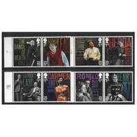 Great Britain 2018 Bicentenary of The Old Vic, London - Theatre Set of 8 Stamps SG4125/32 MUH 