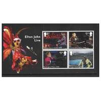 Great Britain 2019 Elton John Mini Sheet of 4 Stamps SG MS4261 MUH 