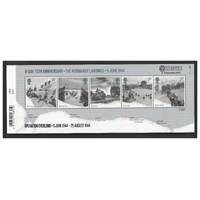 Great Britain 2019 Stampex Ovpt On D-Day Mini Sheet (Uncatalogued) MUH 