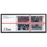 Great Britain 2019 ICC Cricket World Cup Winnders II Mini Sheet SG MS4275 MUH 