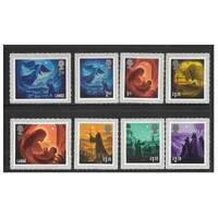 Great Britain 2019 Christmas - Nativity Set of 8 Self-adhesive Stamps SG4283/90 MUH 