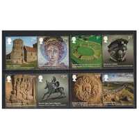 Great Britain 2020 Roman Britain Set of 8 Stamps SG4380/87 MUH 