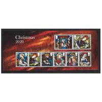 Great Britain 2020 Christmas - Stained Glass Windows Mini Sheet of 8 Stamps SG MS4442 MUH 