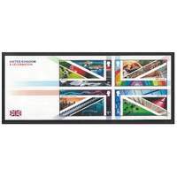 Great Britain 2021 United Kingdom A Celebration Mini Sheet of 4 Stamps SG MS4476 MUH 